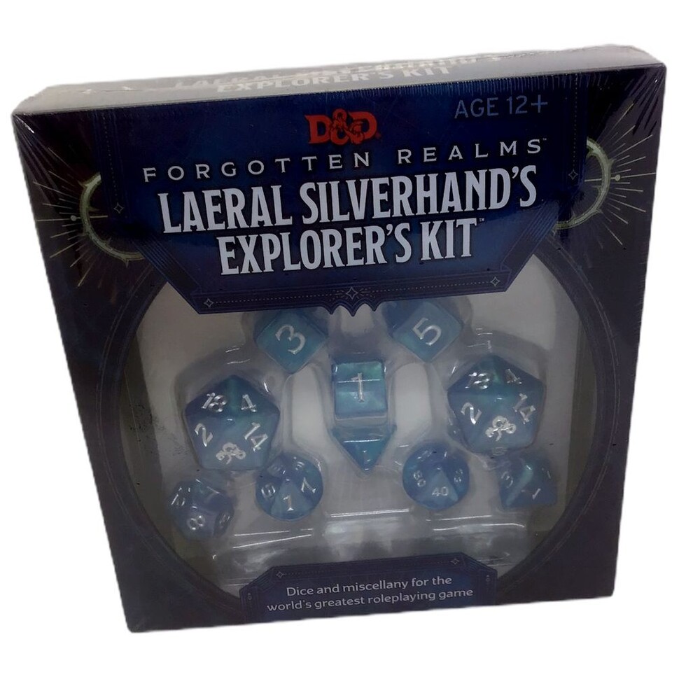 Laeral Silverhand's Explorer's Kit D&D Forgotten Realms 11 Dice Roleplaying NEW